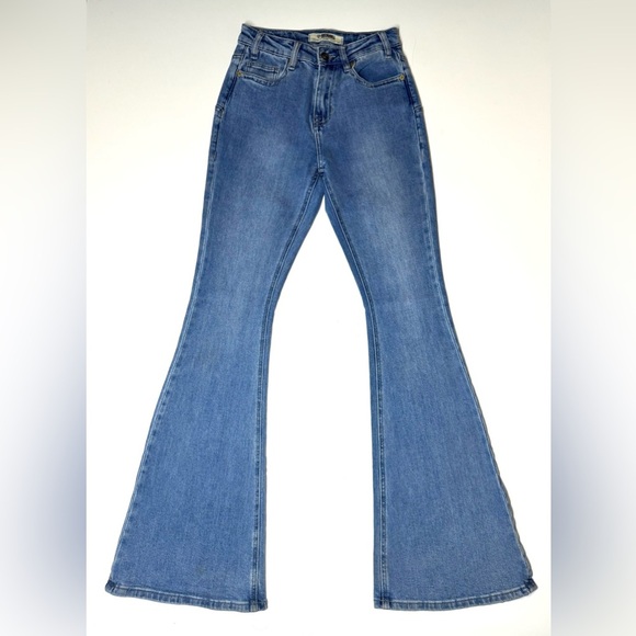 Rock & Roll Denim Women’s High Rise Flare Jeans Size- Waist 27 / Length 34 - Picture 12 of 12